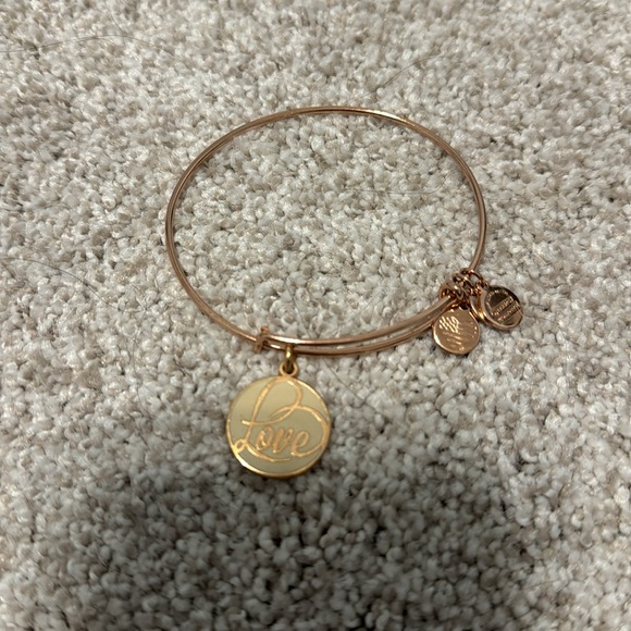 Alex and Ani Rose Gold Bracelet Set - Picture 2 of 6